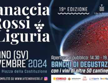 Oltre 60 cantine a Granaccia e Rossi di Liguria a Quiliano